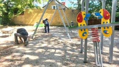 Zielonka - powstaje nowy plac zabaw przy ulicy Żabiej