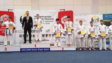 Zielonka - Sukces młodych judoków na olimpiadzie