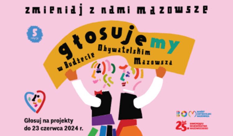 Ostatnie dni na oddanie głosu na projekty w Budżecie Obywatelskim Mazowsza!