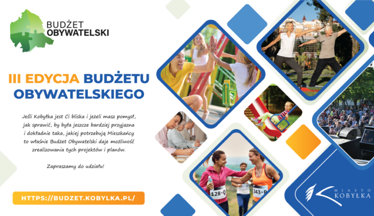 Kobyłka - 5-29 czerwca 2024 r. Głosowanie w III edycji budżetu obywatelskiego