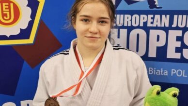 Brązowy medal zawodniczki judo z Zielonki