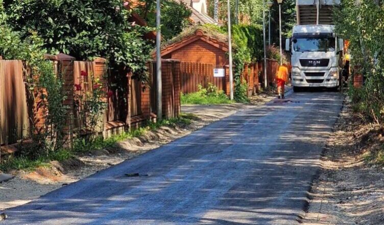 Marki - gruntówki zmieniają się w asfaltówki