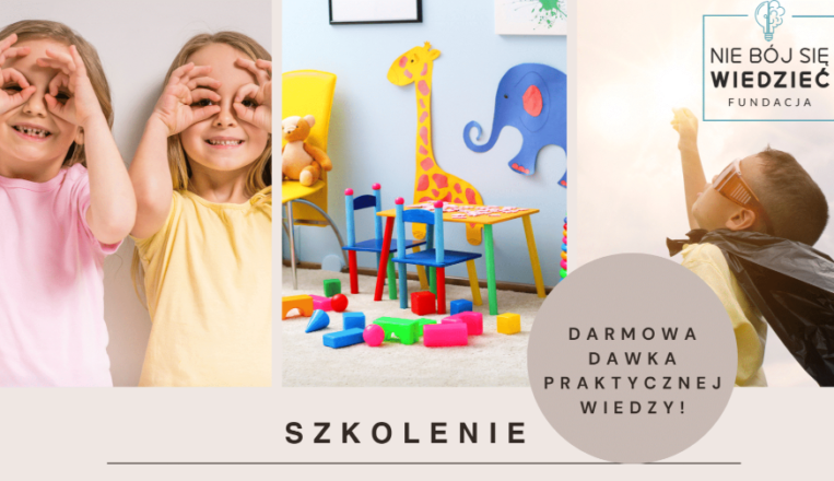 Kobyłka - Szkolenie online "Pierwszy krok w przedszkole - akcja adaptacja dla dziecka i rodzica"