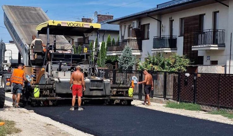 Marki - Raport drogowy z przebudowy gruntówek na asfaltówki