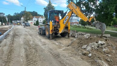 Zielonka - Ulice Jagiellońska i Gromali nabierają nowego kształtu