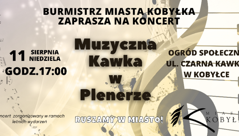 Kobyłka - 11 sierpnia - Muzyczna Kawka w Plenerze