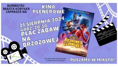 Kobyłka - 21 sierpnia - Kino Plenerowe