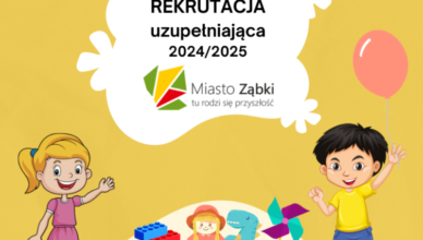 Ząbki - rekrutacja uzupełniająca do przedszkoli i oddziałów przedszkolnych w szkołach podstawowych na rok szkolny 2024/2025