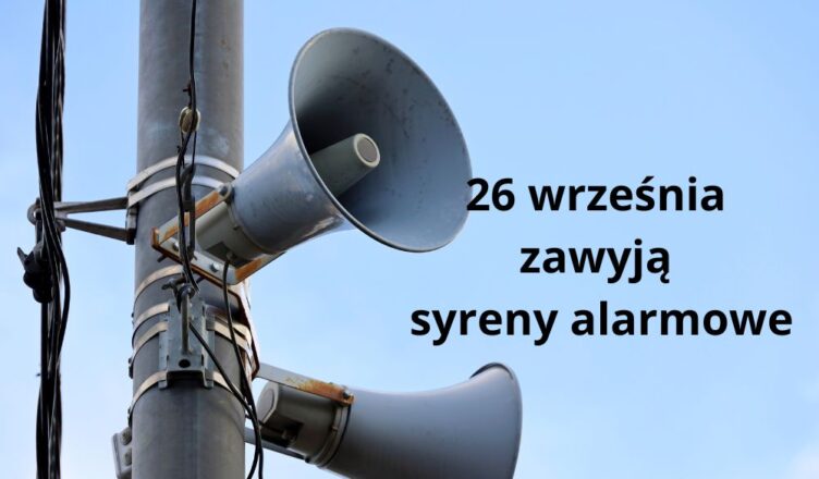 Testy systemu wczesnego alarmowania