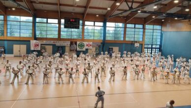 300 wojowników karate na matach w Zielonce