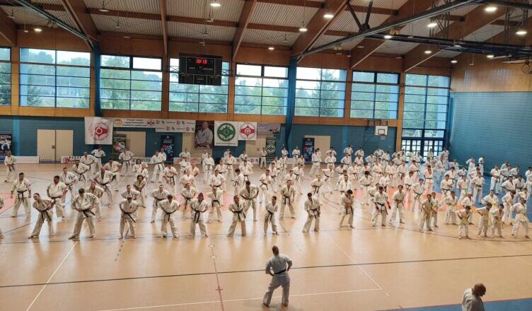 300 wojowników karate na matach w Zielonce