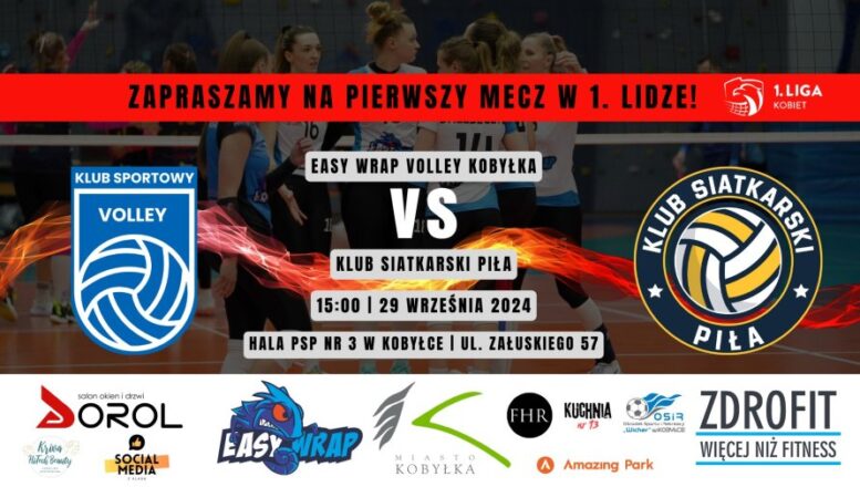 Kobyłka - PIERWSZY MECZ W 1. LIDZE