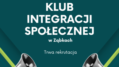 Klub Integracji Społecznej w Ząbkach - rekrutacja