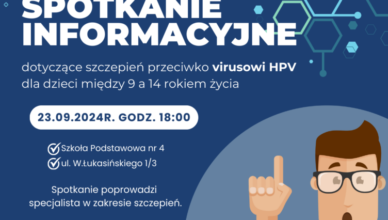 Zielonka - spotkanie informacyjne dotyczące darmowych szczepień przeciw HPV