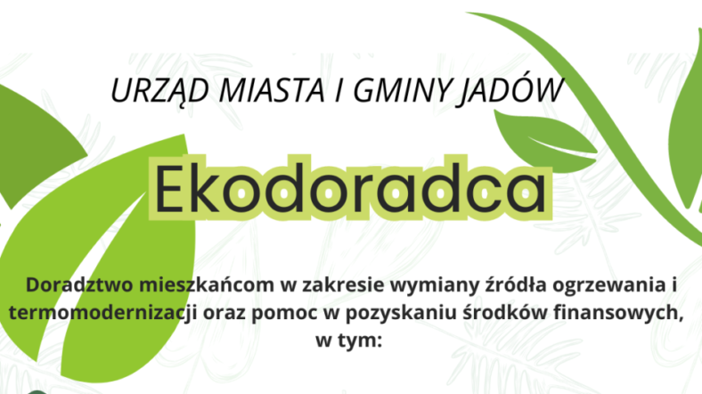 Przemiany ekologiczne w Jadowie