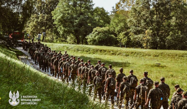 Ponad 270 terytorialsów 5 Mazowieckiej Brygady Obrony Terytorialnej działa na Dolnym Śląsku