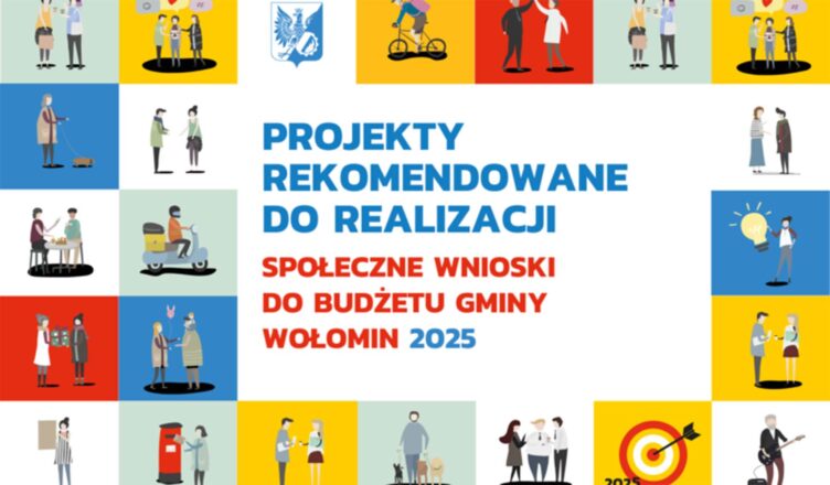 Wołomin - Społeczne Wnioski rekomendowane do realizacji w 2025 roku