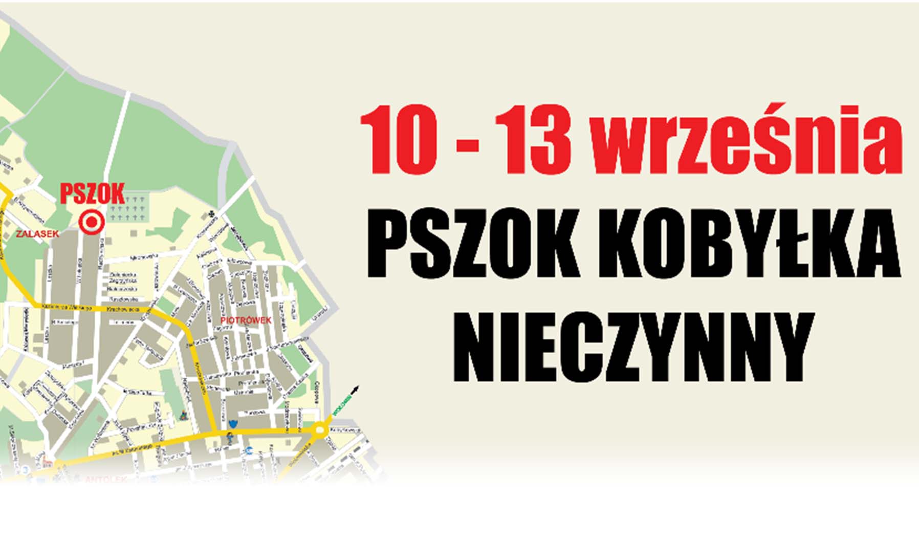 10-13 września PSZOK Kobyłka nieczynny