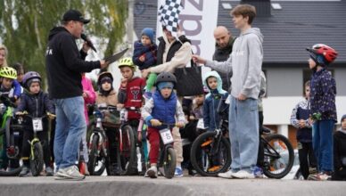 Radzymin - duża pętla radzymińskiego pumptracka oddana do użytku