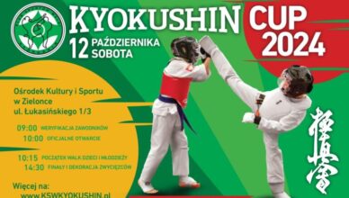 Zielonka - Turniej karate Kyokushin CUP 2024