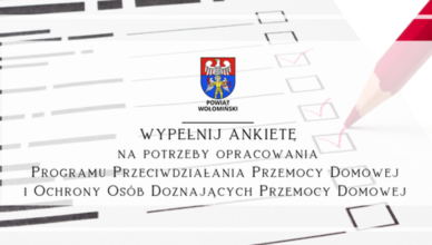 Wypełnij ankietę na potrzeby opracowania Programu Przeciwdziałania Przemocy Domowej i Ochrony Osób Doznających Przemocy Domowej.