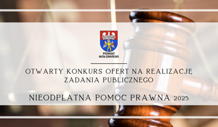 Otwarty konkurs ofert na realizację w roku 2025 zadania publicznego w zakresie Wymiar sprawiedliwości