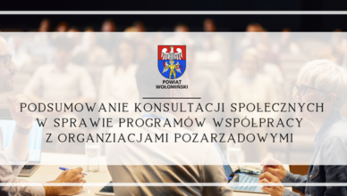 Podsumowanie konsultacji społecznych w sprawie programów współpracy z organizacjami pozarządowymi