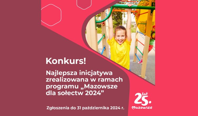 Samorząd Mazowsza nagrodzi najlepsze projekty sołeckie