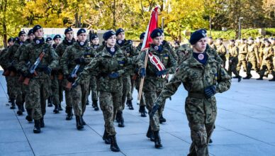 Uroczyste Ślubowanie Kadetów klas I Liceów Mundurowych PUL z Wołomina i Dębego Wielkiego