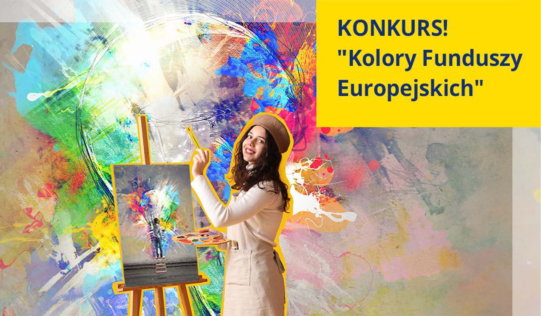 Konkurs plastyczny „Kolory Funduszy Europejskich”