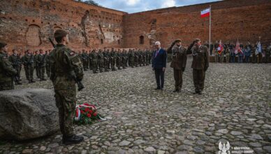 Terytorialsi północnego Mazowsza złożyli przysięgę na Zamku Książąt Mazowieckich