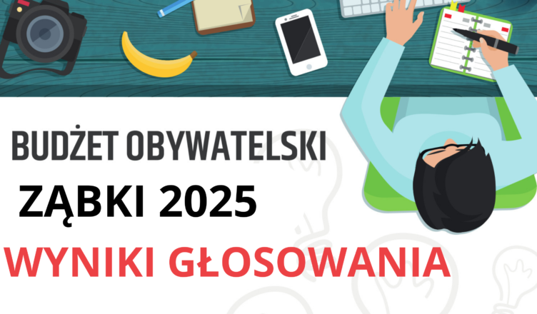 Ząbki - Wyniki głosowania na zadania z budżetu obywatelskiego