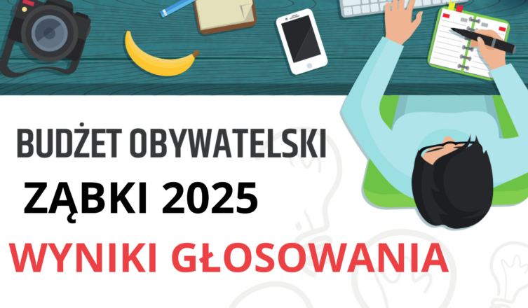 Ząbki - Wyniki głosowania na zadania z budżetu obywatelskiego