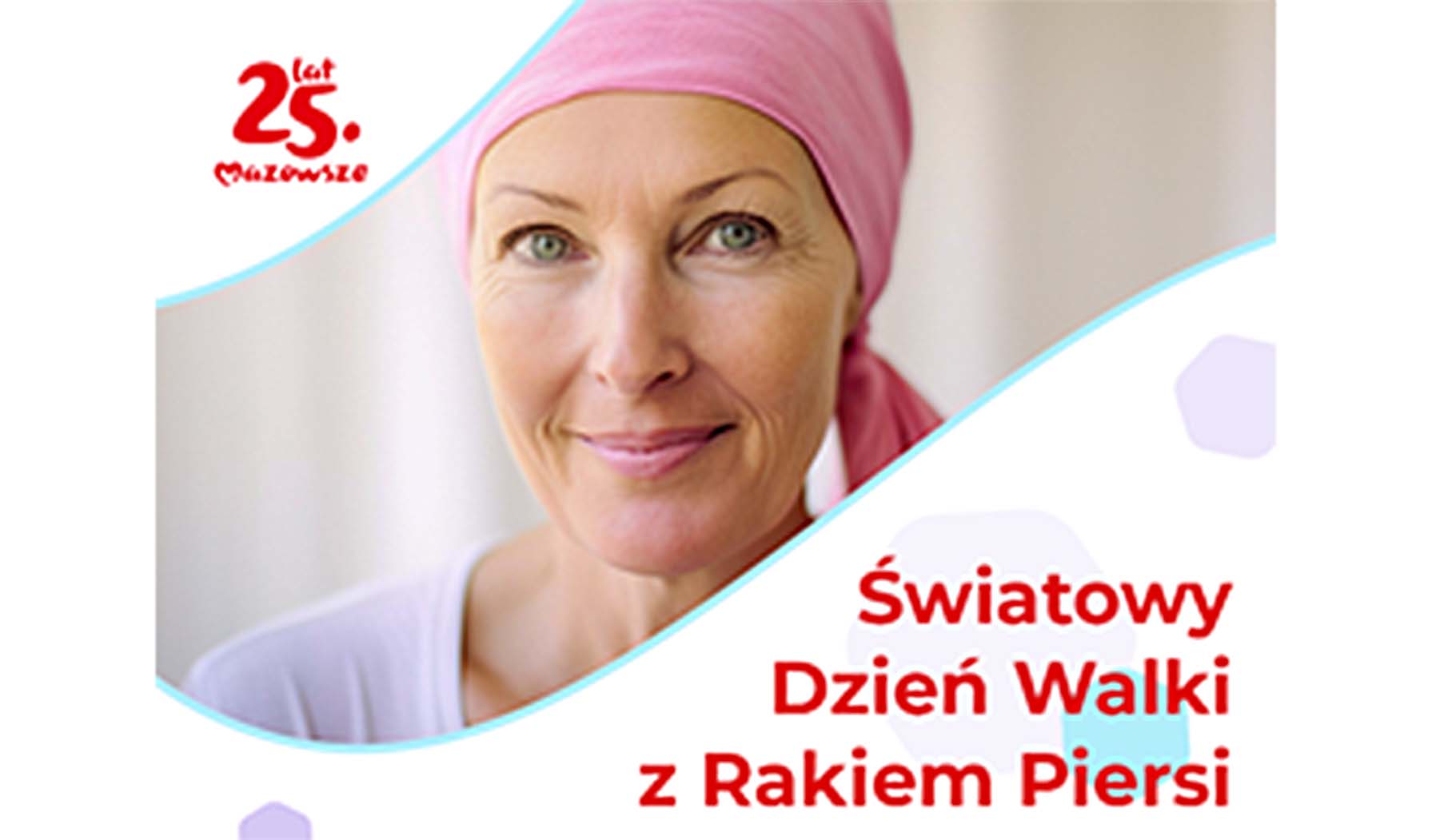 Mazowsze – jutro Dzień Walki z Rakiem Piersi