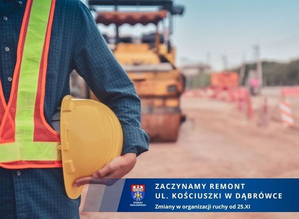 Dąbrówka modernizuje ul. Kościuszki – inwestycja w bezpieczniejszą infrastrukturę