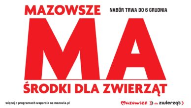 Ruszył program „Mazowsze dla zwierząt”