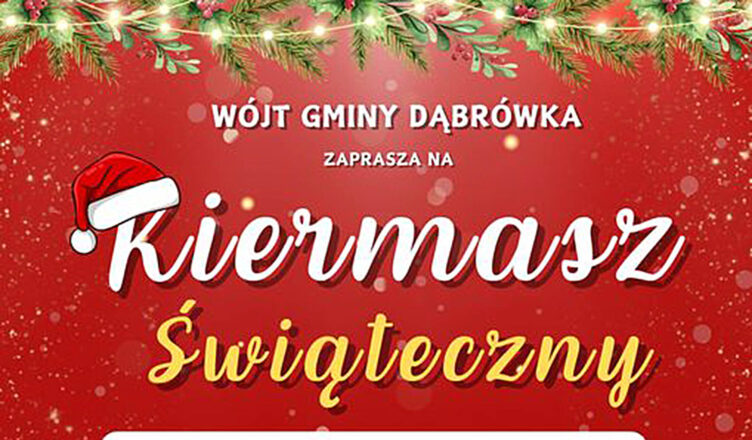 Magiczna atmosfera Świąt w sercu Gminy Dąbrówka