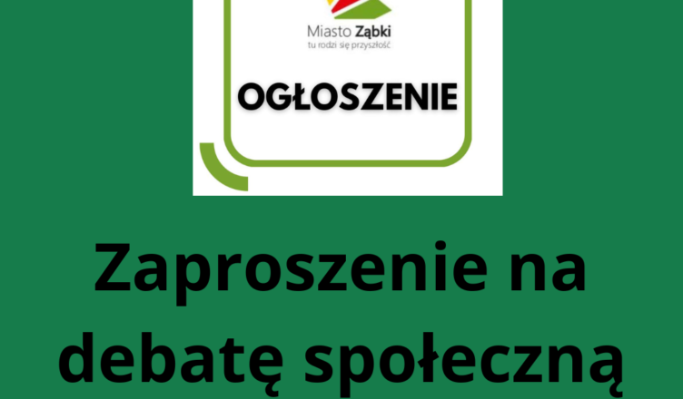 Ząbki - debata dotycząca bezpieczeństwa we wtorek