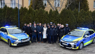 Nowe radiowozy na drogach powiatu wołomińskiego