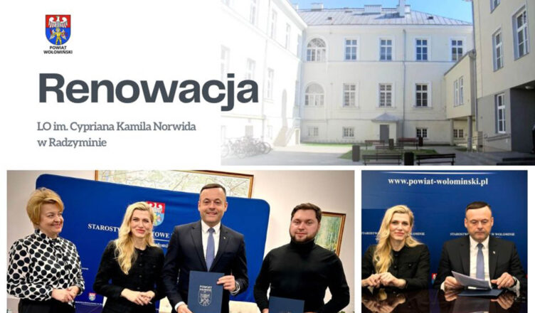 Renowacja Liceum im. C.K. Norwida w Radzyminie: inwestycja w dziedzictwo i edukację