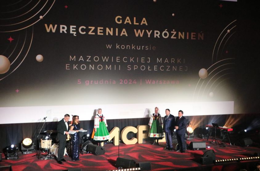 Mazowsze dla społeczności – Gala Mazowieckiej Marki Ekonomii Społecznej 2024