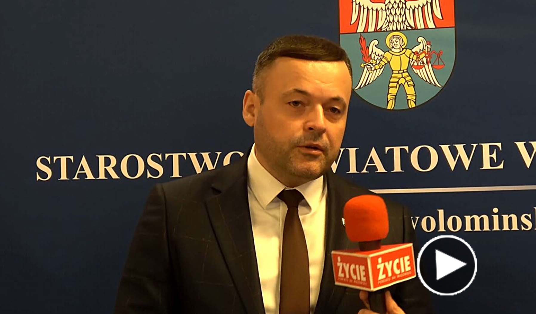 Arkadiusz Werelich Starosta Powiatu Wołomińskiego