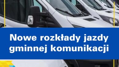 Radzymin - nowe rozkłady jazdy gminnej komunikacji od 7 stycznia 2025