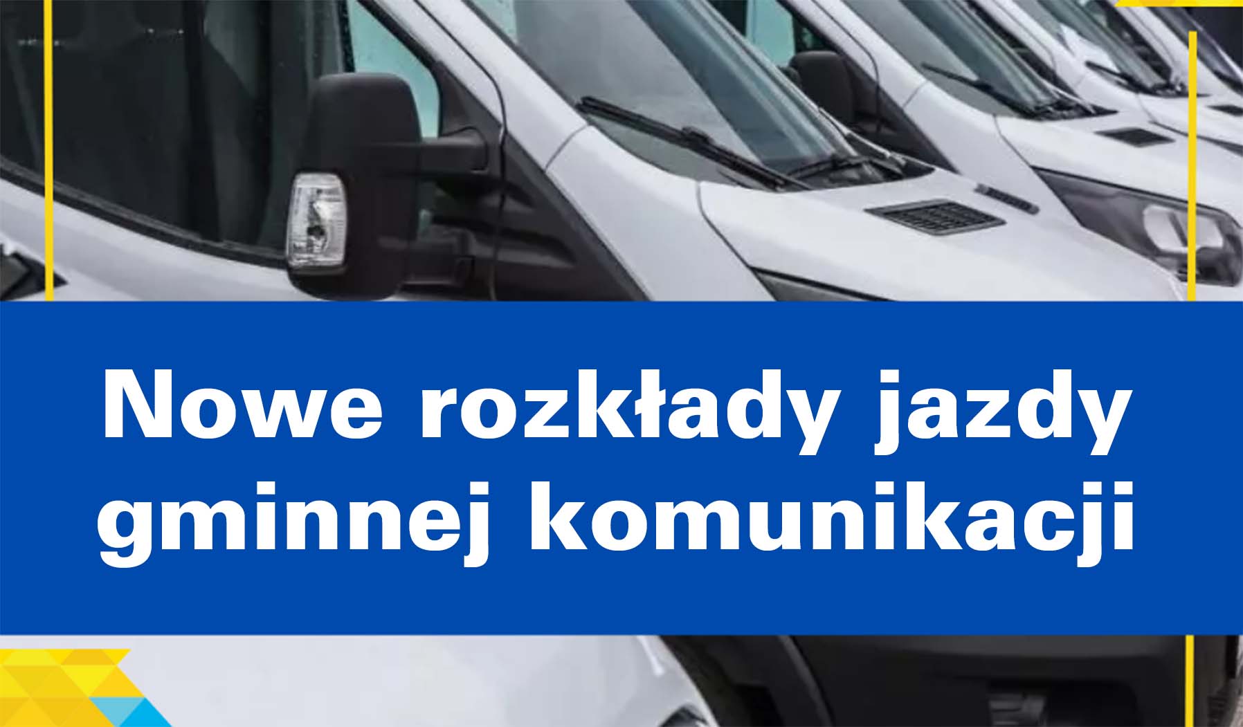 Radzymin - nowe rozkłady jazdy gminnej komunikacji od 7 stycznia 2025