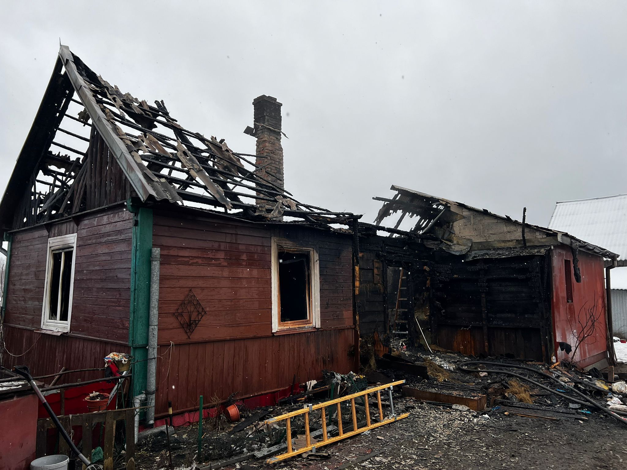 Szybka reakcja strażaków zapobiegła tragedii w Adampolu