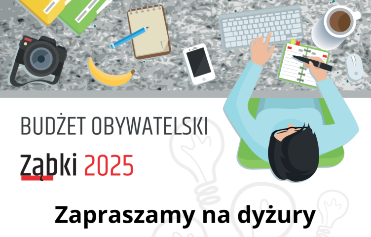 Ząbki - Zaproszenie na dyżury Zespołu Opiniującego ds. budżetu obywatelskiego