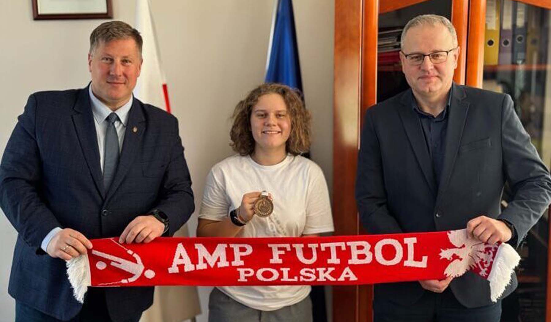 Marki - Sukces na światowej arenie – Alicja Sowińska z brązowym medalem Mistrzostw Świata w AMP Futbolu